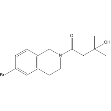 1-(6-Bromo-3,4-dihydroisoquinolin-2(1H)-yl)-3-hydroxy-3-methylbutan-1-one