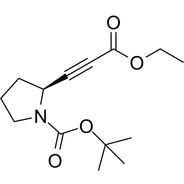 tert-Butyl (S)-2-(3-ethoxy-3-oxoprop-1-yn-1-yl)pyrrolidine-1-carboxylate