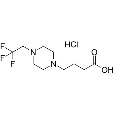 4-(4-(2,2,2-Trifluoroethyl)piperazin-1-yl)butanoic acid (hydrochloride)
