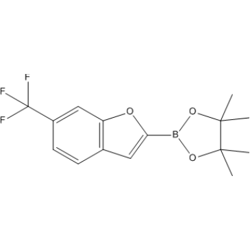 4,4,5,5-Tetramethyl-2-(6-(trifluoromethyl)benzofuran-2-yl)-1,3,2-dioxaborolane