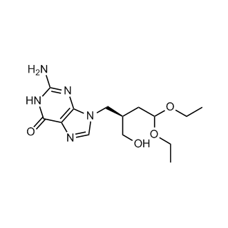 (R)-2-amino-9-(4,4-diethoxy-2-(hydroxymethyl)butyl)-1,9-dihydro-6H-purin-6-one