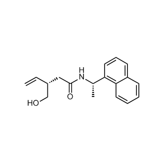 (S)-3-(hydroxymethyl)-N-((S)-1-(naphthalen-1-yl)ethyl)pent-4-enamide