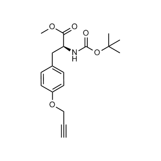 Methyl (S)-2-((tert-butoxycarbonyl)amino)-3-(4-(prop-2-yn-1-yloxy)phenyl)propanoate