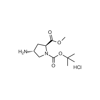 (2S,4R)-1-tert-Butyl 2-methyl 4-aminopyrrolidine-1,2-dicarboxylate hydrochloride