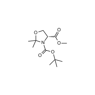 Methyl (R)-(+)-3-(tert-butoxycarbonyl)-2,2-dimethyl-4-oxazolidinecarboxylate