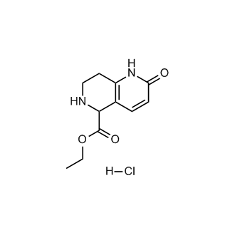 Ethyl 2-hydroxy-5,6,7,8-tetrahydro-1,6-naphthyridine-5-carboxylate hydrochloride
