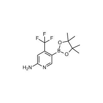 5-(4,4,5,5-Tetramethyl-1,3,2-dioxaborolan-2-yl)-4-(trifluoromethyl)pyridin-2-amine
