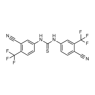 1-(4-Cyano-3-(trifluoromethyl)phenyl)-3-(3-cyano-4-(trifluoromethyl)phenyl)thiourea