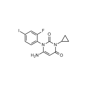 6-Amino-3-cyclopropyl-1-(2-fluoro-4-iodophenyl)pyrimidine-2,4(1H,3H)-dione