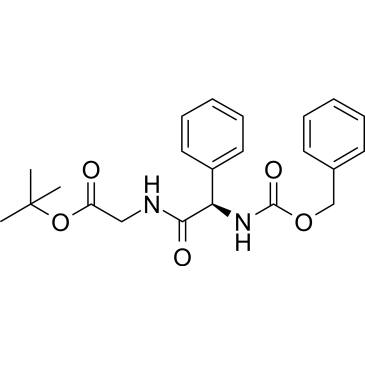 (R)-tert-butyl 2-(2-(benzyloxycarbonylamino)-2-phenylacetamido)acetate