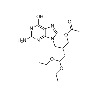 (R)-2-((2-amino-6-hydroxy-9H-purin-9-yl)methyl)-4,4-diethoxybutyl acetate