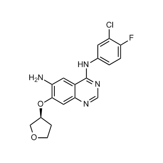 (S)-N4-(3-chloro-4-fluorophenyl)-7-(tetrahydrofuran-3-yloxy)quinazoline-4,6-diamine