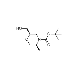(2R,5S)-tert-butyl 2-(hydroxymethyl)-5-methylmorpholine-4-carboxylate