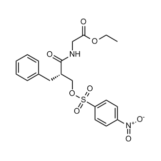 (S)-ethyl 2-(2-benzyl-3-(4-nitrophenylsulfonyloxy)propanamido)acetate