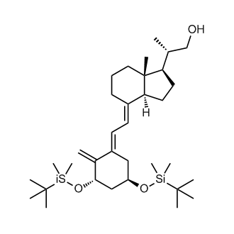 (S)-2-((1R,3aS,7aR,E)-4-((E)-2-((3S,5R)-3,5-Bis(tert-butyldimethylsilyloxy)-2-methylenecyclohexylidene)ethylidene)-7a-methyloctahydro-1H-inden-1-yl)propan-1-ol