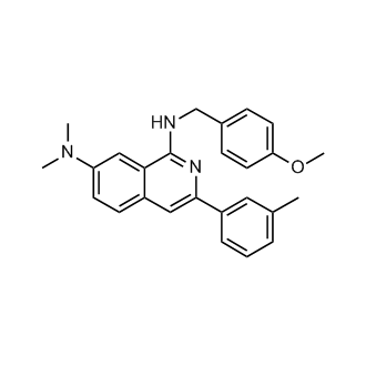 N1-(4-methoxybenzyl)-N7,N7-dimethyl-3-m-tolylisoquinoline-1,7-diamine