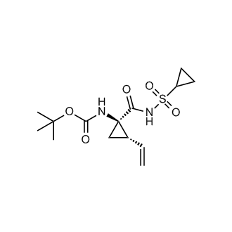 tert-Butyl ((1R,2S)-1-((cyclopropylsulfonyl)carbamoyl)-2-vinylcyclopropyl)carbamate