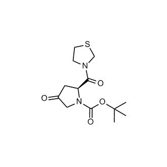 (S)-tert-Butyl 4-oxo-2-(thiazolidine-3-carbonyl)pyrrolidine-1-carboxylate