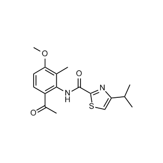 N-(6-acetyl-3-methoxy-2-methylphenyl)-4-isopropylthiazole-2-carboxamide