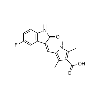 (Z)-5-((5-fluoro-2-oxoindolin-3-ylidene)methyl)-2,4-dimethyl-1H-pyrrole-3-carboxylic acid