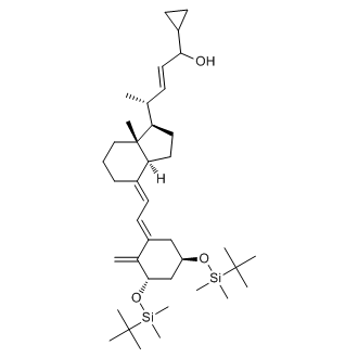 (4R,E)-4-((1R,3aS,7aR,E)-4-((E)-2-((3S,5R)-3,5-bis((tert-butyldimethylsilyl)oxy)-2-methylenecyclohexylidene)ethylidene)-7a-methyloctahydro-1H-inden-1-yl)-1-cyclopropylpent-2-en-1-ol