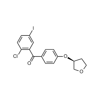 (S)-(2-Chloro-5-iodophenyl)(4-((tetrahydrofuran-3-yl)oxy)phenyl)methanone