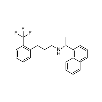 (R)-N-(1-(naphthalen-1-yl)ethyl)-3-(2-(trifluoromethyl)phenyl)propan-1-amine