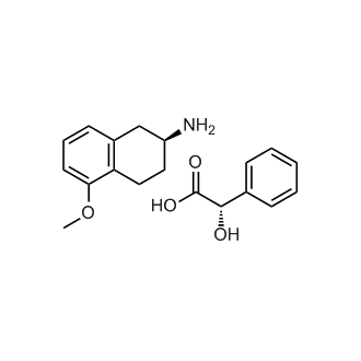 (S)-5-Methoxy-1,2,3,4-tetrahydronaphthalen-2-amine (S)-2-hydroxy-2-phenylacetate