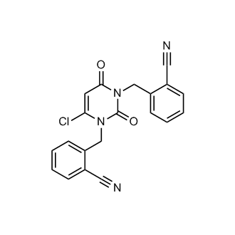2,2'-((6-Chloro-2,4-dioxopyrimidine-1,3(2H,4H)-diyl)bis(methylene))dibenzonitrile