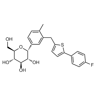 (2R,3R,4R,5S,6R)-2-(3-((5-(4-fluorophenyl)thiophen-2-yl)methyl)-4-methylphenyl)-6-(hydroxymethyl)tetrahydro-2H-pyran-3,4,5-triol