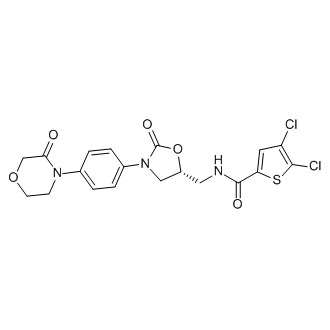 (R)-4,5-dichloro-N-((2-oxo-3-(4-(3-oxomorpholino)phenyl)oxazolidin-5-yl)methyl)thiophene-2-carboxamide