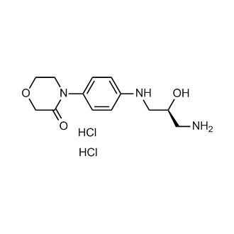 (S)-4-(4-((3-amino-2-hydroxypropyl)amino)phenyl)morpholin-3-one (dihydrochloride)