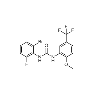 1-(2-Bromo-6-fluorophenyl)-3-(2-methoxy-5-(trifluoromethyl)phenyl)urea