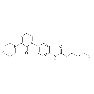 5-Chloro-N-(4-(3-morpholino-2-oxo-5,6-dihydropyridin-1(2H)-yl)phenyl)pentanamide
