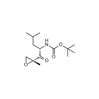 tert-Butyl ((S)-4-methyl-1-((R)-2-methyloxiran-2-yl)-1-oxopentan-2-yl)carbamate