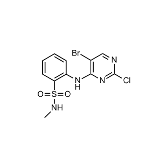 2-(5-Bromo-2-chloro-pyrimidin-4-ylamino)-N-methyl-benzenesulfonamide
