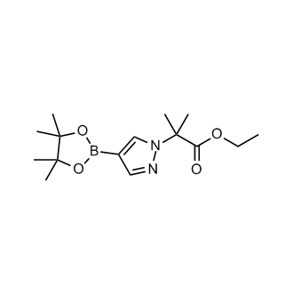 Ethyl 2-methyl-2-(4-(4,4,5,5-tetramEthyl-1,3,2-dioxaborolan-2-yl)-1H-pyrazol-1-yl)propanoate
