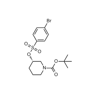 (S)-tert-butyl 3-(((4-bromophenyl)sulfonyl)oxy)piperidine-1-carboxylate