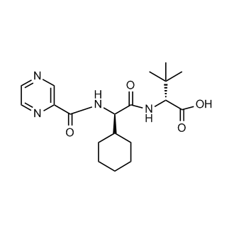 (R)-2-((R)-2-cyclohexyl-2-(pyrazine-2-carboxamido)acetamido)-3,3-dimethylbutanoic acid