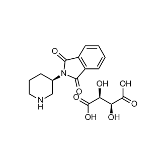 (R)-2-(Piperidin-3-yl)isoindoline-1,3-dione (2S,3S)-2,3-dihydroxysuccinate