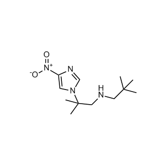 2,2-Dimethyl-N-(2-methyl-2-(4-nitro-1H-imidazol-1-yl)propyl)propan-1-amine