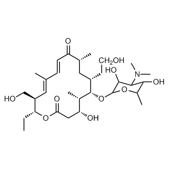 (4R,5S,6S,7R,9R,11E,13E,15R,16R)-6-(((3S,4S,5S,6S)-4-(dimethylamino)-3,5-dihydroxy-6-methyltetrahydro-2H-pyran-2-yl)oxy)-16-ethyl-4-hydroxy-7-(2-hydroxyethyl)-15-(hydroxymethyl)-5,9,13-trimethyloxacyclohexadeca-11,13-diene-2,10-dione