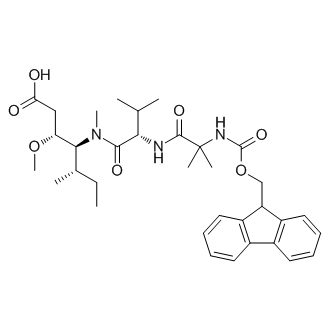 (9S,11S,12R)-11-((S)-sec-butyl)-1-(9H-fluoren-9-yl)-9-isopropyl-12-methoxy-5,5,10-trimethyl-3,6,8-trioxo-2-oxa-4,7,10-triazatetradecan-14-oic acid