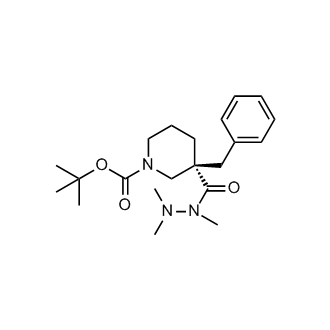 (R)-tert-Butyl 3-benzyl-3-(1,2,2-trimethylhydrazinecarbonyl)piperidine-1-carboxylate
