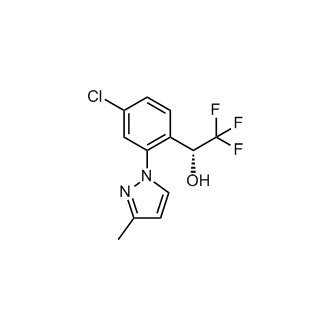 (R)-1-(4-chloro-2-(3-methyl-1H-pyrazol-1-yl)phenyl)-2,2,2-trifluoroethanol