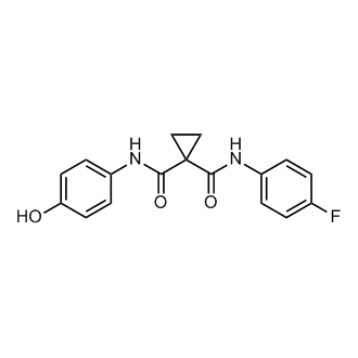 N-(4-Fluorophenyl)-N'-(4-hydroxyphenyl)cyclopropane-1,1-dicarboxamide