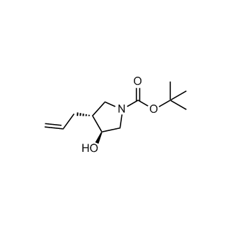 rel-(3R,4S)-tert-Butyl 3-allyl-4-hydroxypyrrolidine-1-carboxylate