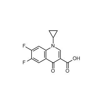 1-Cyclopropyl-6,7-difluoro-4-oxo-1,4-dihydroquinoline-3-carboxylic acid