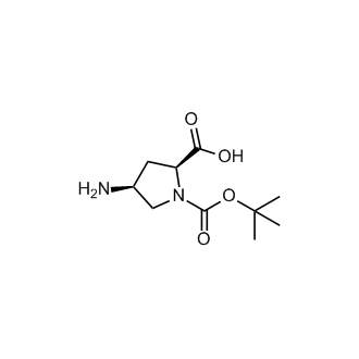 (2S,4S)-4-Amino-1-(tert-butoxycarbonyl)pyrrolidine-2-carboxylic acid