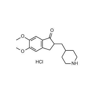 5,6-Dimethoxy-2-(piperidin-4-ylmethyl)-2,3-dihydro-1H-inden-1-one hydrochloride